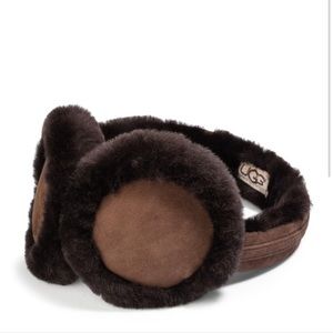Ugg chocolate brown ear muffs